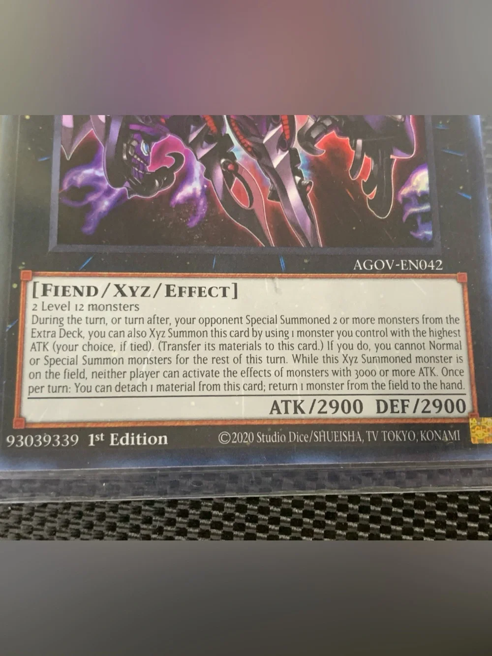 Yu-Gi-Oh Super Starslayer Ty-Phon - Sky Crisis (Purple, Black) Trading Card